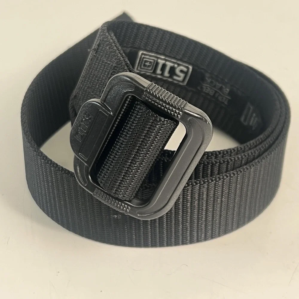 5.11 Belt Mens Medium 32-34 Black Nylon TDU Tactical Duty Webbing 59551